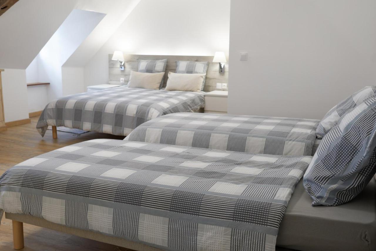 Chambres D'Hotes Du Lin Les Chanteurs Quintin Bagian luar foto